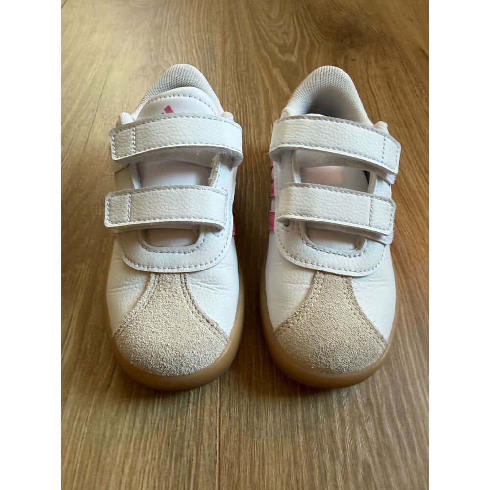 Adidas VL Court 3.0 Hook and Loop Toddler Shoes size 9K